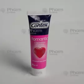 Гель-смазка "Контекс Romantic" (с араматом клубники) 30мл (Индия)