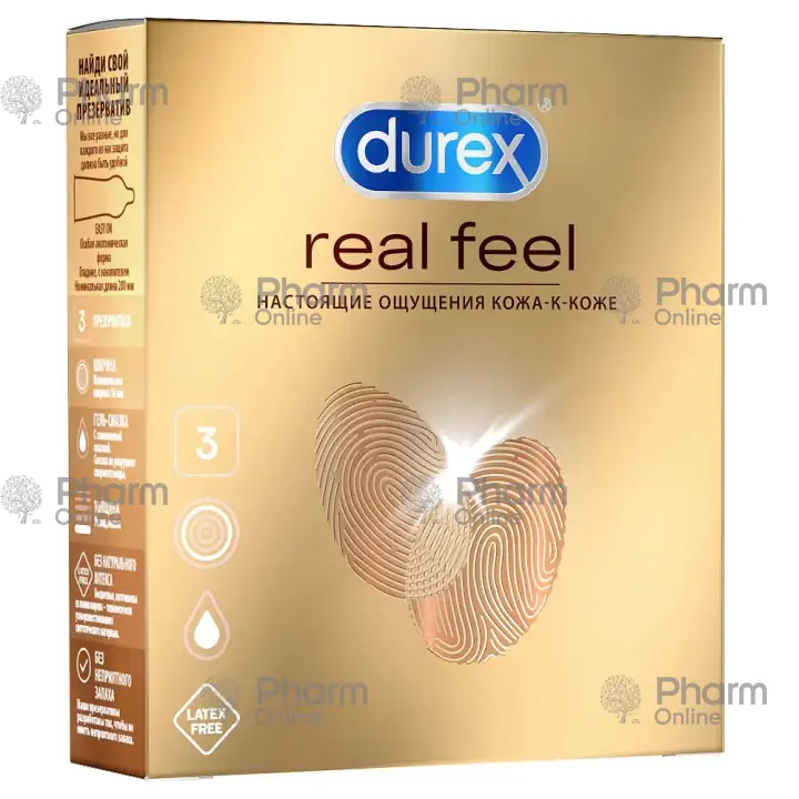 Презерватив Дурекс Real Feel (6689) № 3 (Прочее) (<>) (Великобритания)