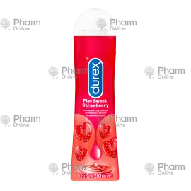 Гель-смазка Дурекс Play Sweet Strawberry (с ароматом.слад.клубники) 50 мл Tayland