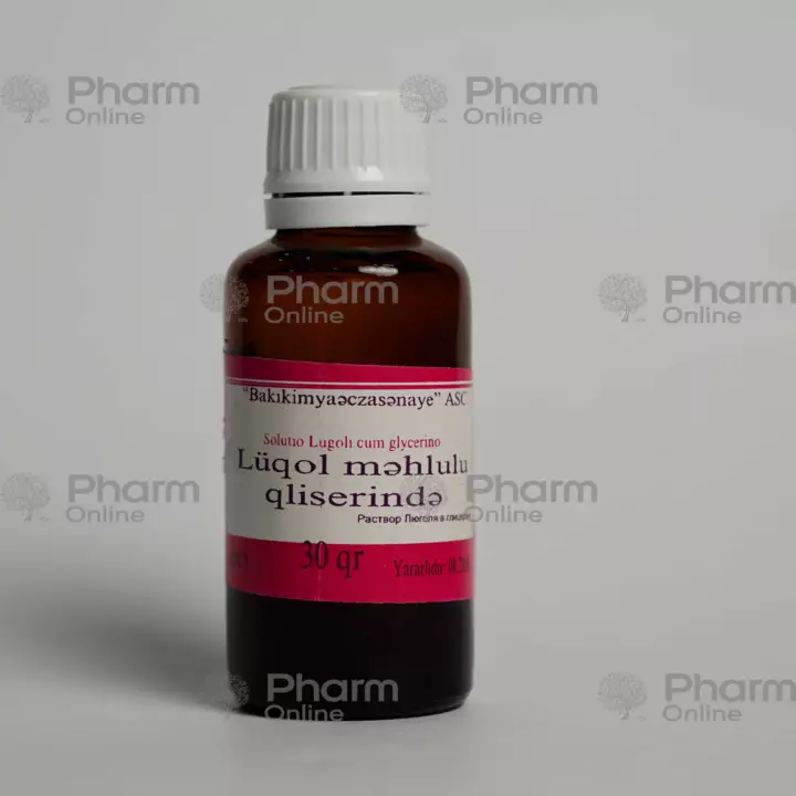 Lugol qliserinli 30 ml (Məhlul) (Azərbaycan)