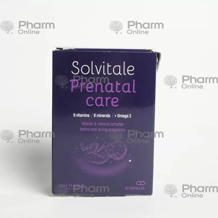 Solvitale Prenatal Care № 60 (Kapsulalar) (Latviya)