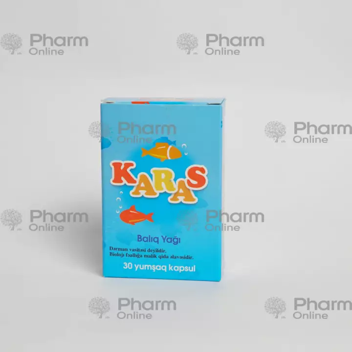 Karas Fish Oil №30 (Capsules) (Bereket İlac Kozmetik) (Turkey)