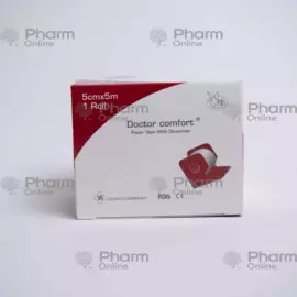 Adhesive plaster paper 5x5cm Dr.Comfort(3176) (Adhesive plaster) (Monte Farma) (China)