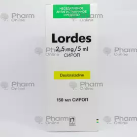 Lordes  - lordes sirop 2.5mg/5ml 150ml (Məhlul)