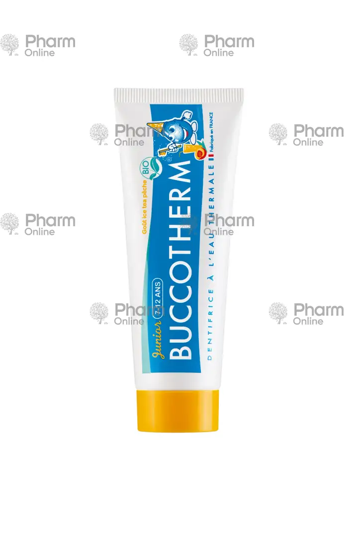Зубная паста Buccotherm персиковый холодный чай 7-12 лет BIO 50 мл