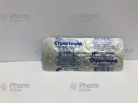 Streptocid 0,5 g № 10 (tabletlər) (Ukrayna)