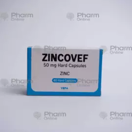 Zinkovef 50 mg № 40 (Kapsulalar) (Vefa İlaç Sanayi ve Ticaret Ltd Şti) (Türkiyə)