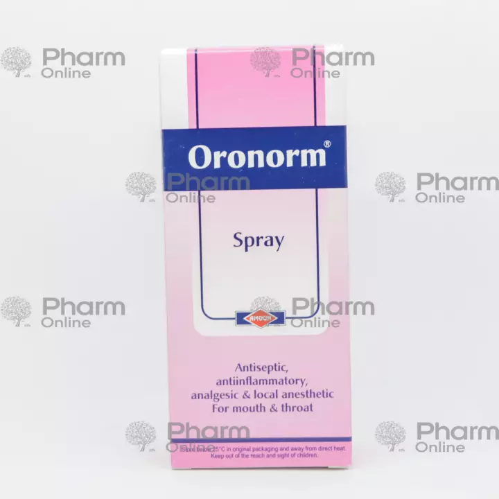 Oronorm 25 ml (Boğaz üçün sprey) (Amoun Pharmaceutical Co. S.A.E.) (Misir)