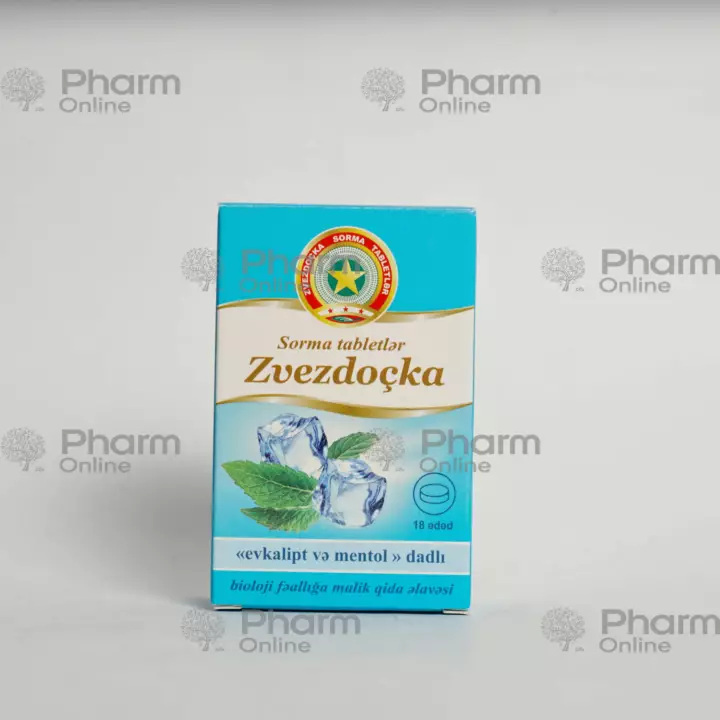Ulduz evkalipti+mentol №18 (pastillər) (Hindistan)