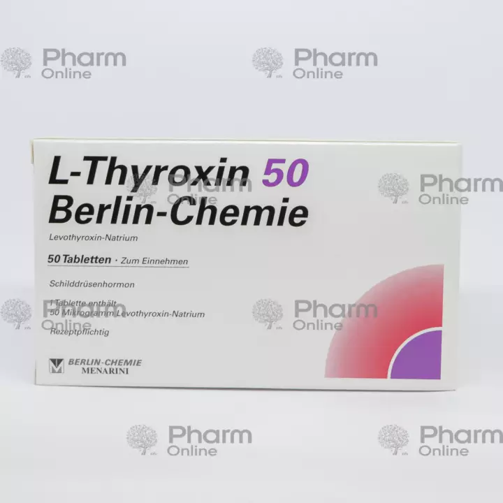 L-thyroxine 50 mg № 50 (tablets) (Berlin-Chemie) (Germany)