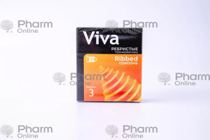 Condom Viva ribbed (3129) № 3 (Other) (<>) (Malaysia)