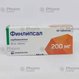 Finlipsal (Finlepsin) 200 mg No. 50 (Tablets) (Polfarma) (Poland)
