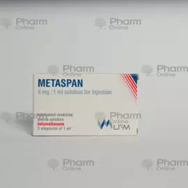 Metaspan 4 mq – iltihab və allergiyaya qarşı istifadə olunan steroid tərkibli inyeksiya ampulu