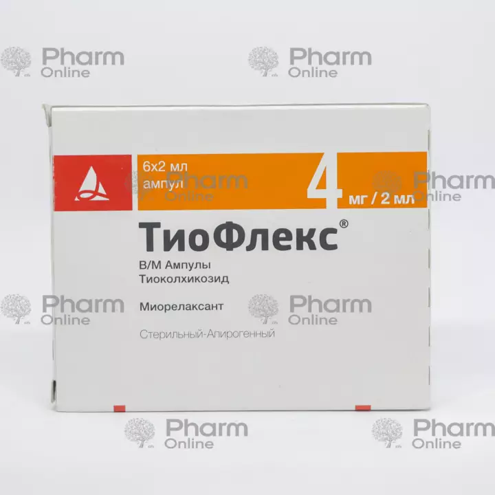 Тиофлекс  2 мл № 6 (Ампулы) (Santa Farma Ilach ) (Турция)