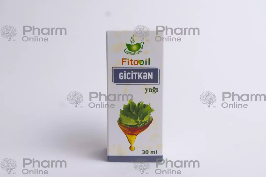 Nettle oil  FİTOOİL 30 ml  (Herba Flora) (Azerbaijan)