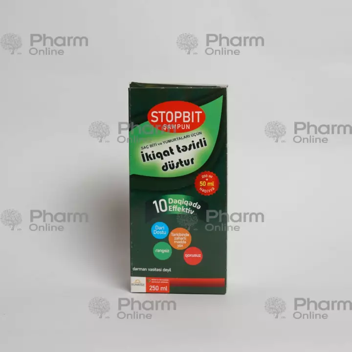 Stop Bit (2859) 250 ml (Shampoo) (Universe Pharma Ilaç San.ve Tic.LTD.Şti) (Turkey)