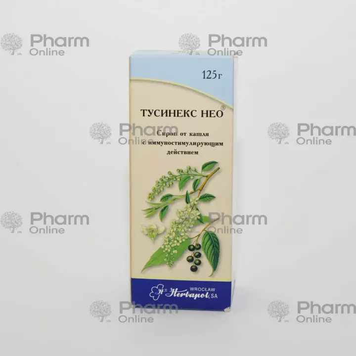 Tussinex-Neo 125 ml (Syrup) (VROTSLAV DƏRMAN BİTKİLƏRİ MÜƏSSİSƏSİ HERBAPOL SC) (Poland)