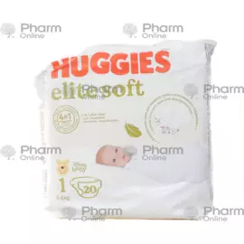 Bez  Huggis-1 3-5 kq elit soft (9453) № 20 (gigiyena məhsulları) (<>) (Rusiya)