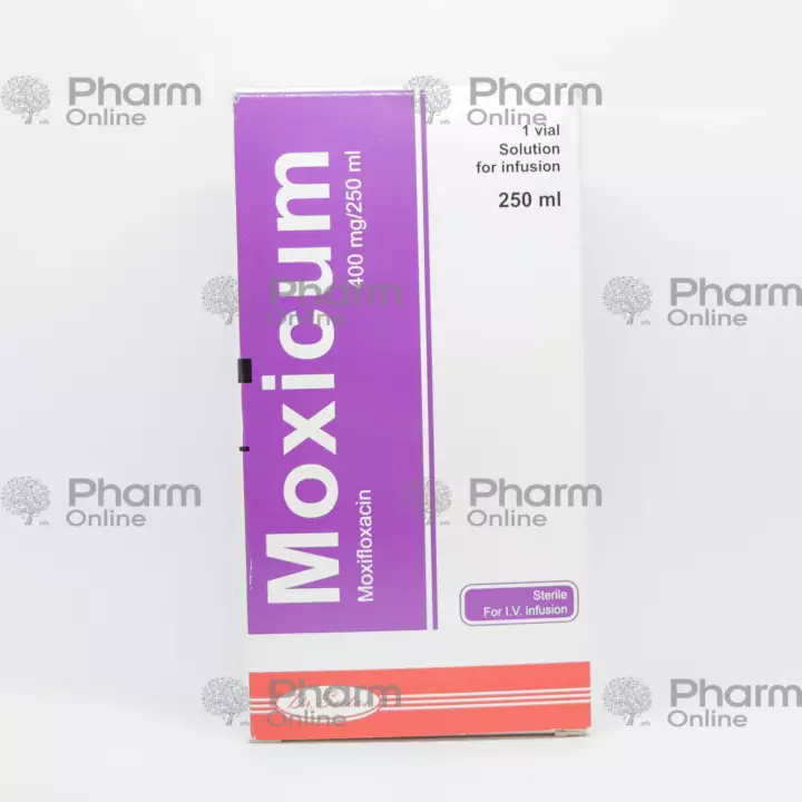 Moksikum 400 mq 250 ml № 1 (Məhlul) (Dr Sertus İlac Sanayi) (Türkiyə)