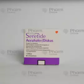Seretide rotadisc 50/500mcg 60doses (Spray) (Glaxo SmithKline) (England)