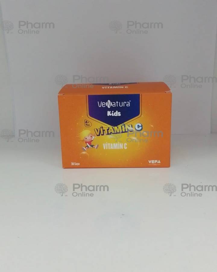 Venatura Vitamin C kids No. 30 (Sachet) (Vefa Ilac Sanayi ve Ticaret Ltd Sti) (Turkey)