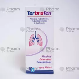 Терброфен (3 + 10 + 0,25) mq/ml 100 мл (Сироп) (Opes Healthcare Pvt.L.t.d.) (Индия)