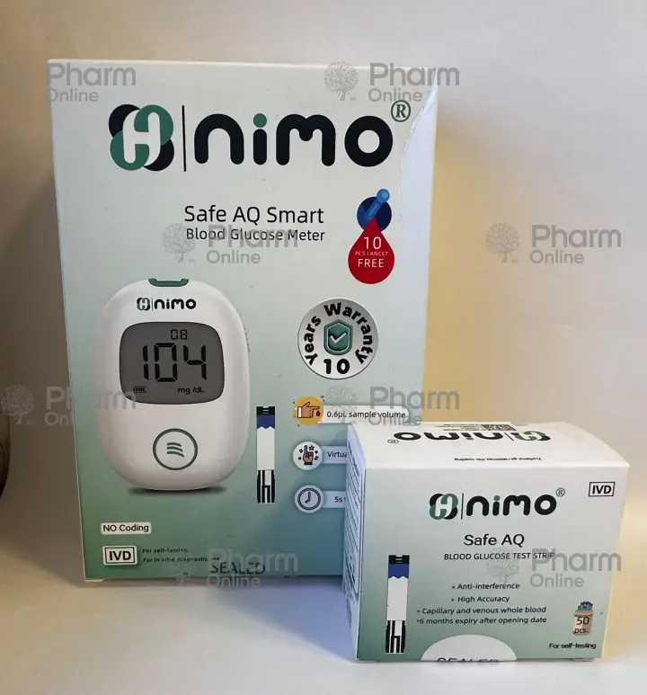 Qlükometr üçün strip "Nimo" No 50 (Türkiyə)