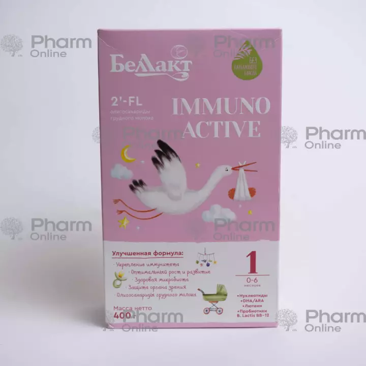 Детское питание Беллакт Иммунис-Active 1+ 0-6 мес(4133) 400 гр (Дет/пит.) (Беллакт) (Беларусия)