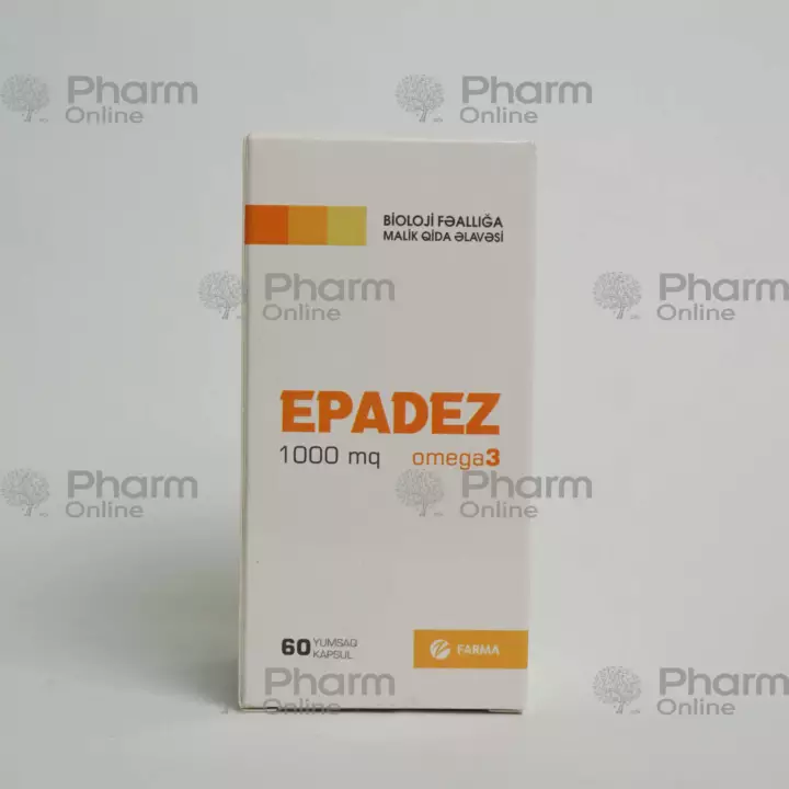 Epadez 1000mg/ Omega 3 No. 60 (Capsule) (Botafarma Saglik Ürünleri Tic.ve San.LTd. Şti.) (Turkey)