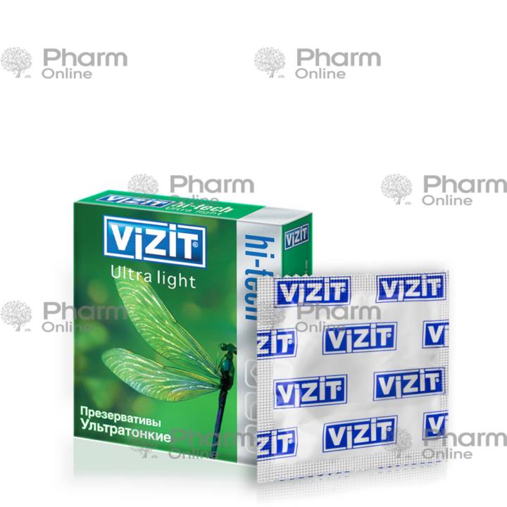 Condom Vizit hi-tech ultra light ultra thin № 3 (Germany)