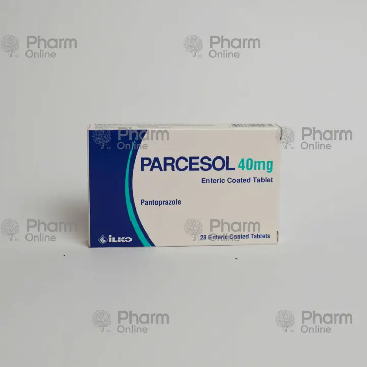 Parcesol 40 mg № 28 (Pills) (Ilko Ilaç Sanayi və Ticatət A.Ş) (Turkey)