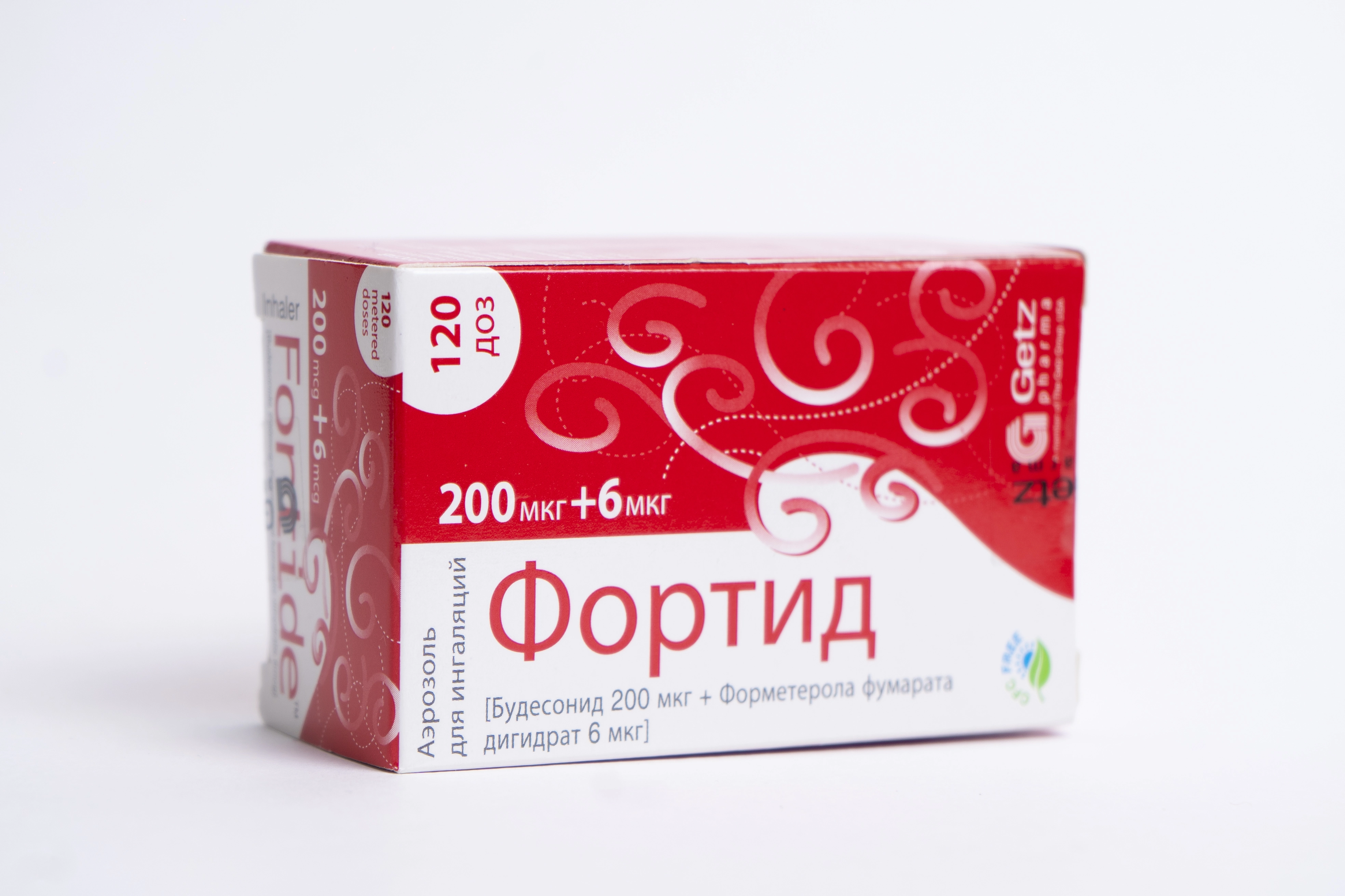 Фортид (6 + 200) мкг 120 доз № 1 (Аэрозоль)  (Пакистан)
