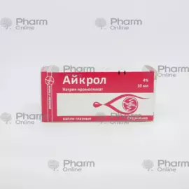 Aykrol  4% 10 ml №1 (Göz damcıları) (World Medicine İlac San Ve TİC AŞ,) (Türkiyə)
