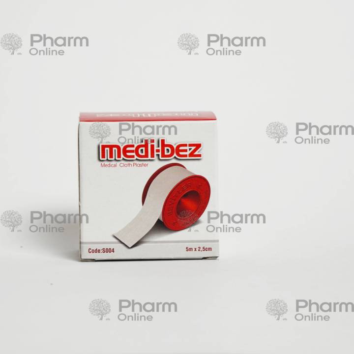 Лейкопластырь Medi-bez 2.5 см x5 м(0387) (Прочее) (<>) (Турция)