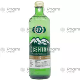 Вода"Ессентуки-"№17 (0033)(1791) 0,45 л (Раствор) (<>) (Россия)(***)