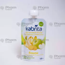 Uşaq qidası Kabrita banan alma peçenye ilə 8+ ay 100 qr (Hollandiya)