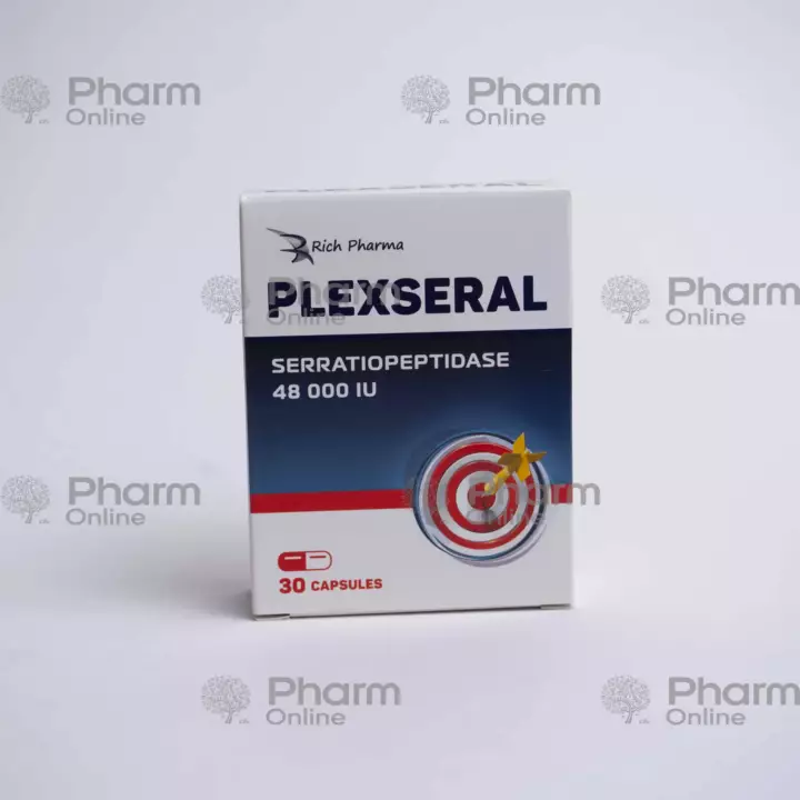 Plexeral 48000 №30 (Capsules) (Fortex Nutraceuticals Ltd) (Bulgaria)