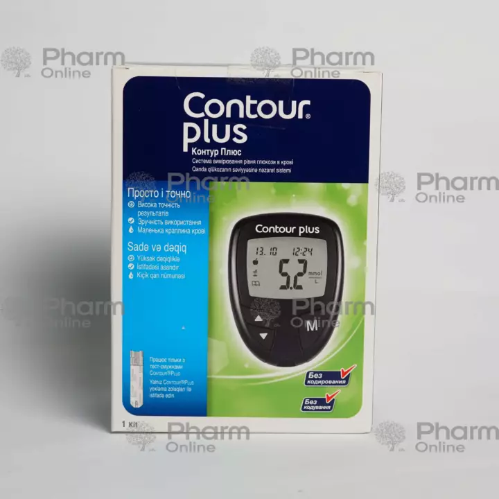 Qlükometr "Contour plus" (1409) (Digər) (Bayer Cons.Care AG/Roche) (İsveçrə)