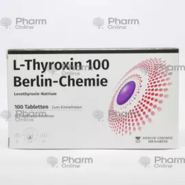 Л-тироксин 100 мг № 100 (Таблетки) (Berlin-Chemie) (Германия)