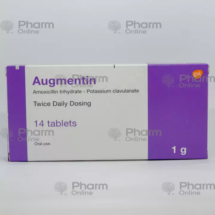 Auqmentin 1 qr № 14 (Həb) (Glaxo SmithKline) (İngiltərə)(***)