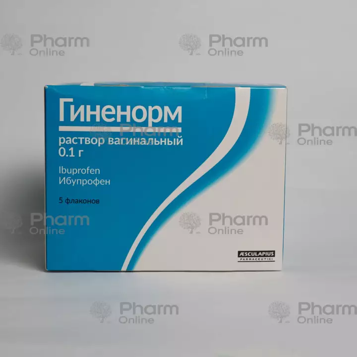 Гиненорм 0,1% 100 мл № 5 (Раствор) (Италия)