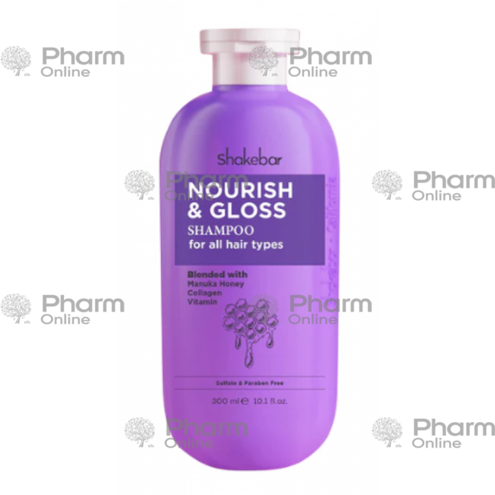 Şampun "Shakebar" Nourish&Gloss 300ml