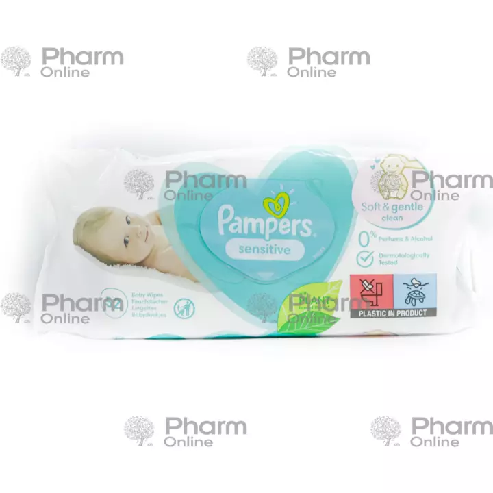 Salfetka nəm Pampers "Sensitive" № 52 (Almaniya)