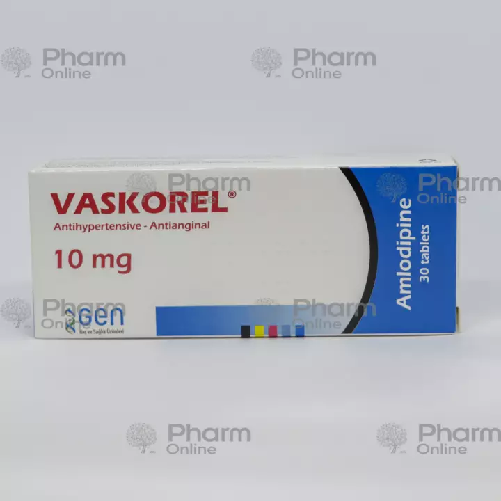 Vaskorel 10 mg № 30 Həblər ) (Türkiyə)