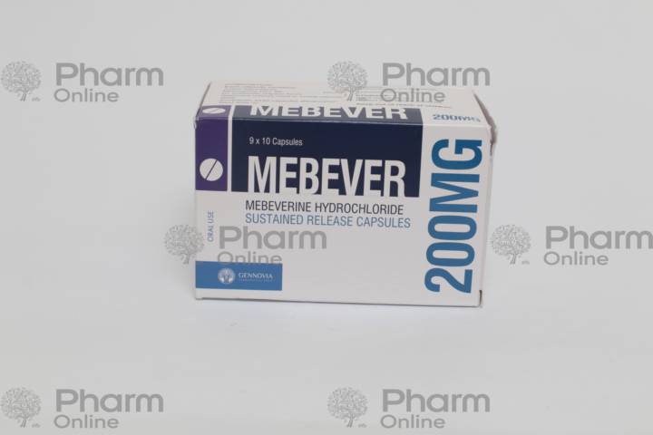 Mebever 200 mg № 90 (Capsules)