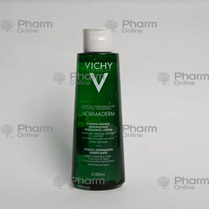 Vişi "Normaderm" üz üçün təmizləyici tonik. və daralma məsamələr (0751) 200ml (Tonik)