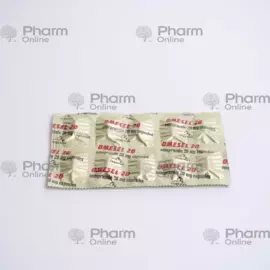 Omezel 20 mg – 10-capsule pack for gastritis, GERD and peptic ulcers