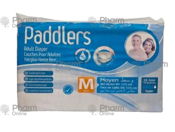 Diapers for adults Paddlers medium 85-125 cm (M) (1275) No. 30 (Turkey)