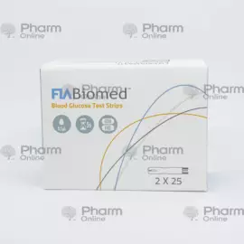 Strip qlükometr üçün "FiaBiomed" (0466) № 50 (Digər) (Fia Biomed GmbH) (Almaniya)