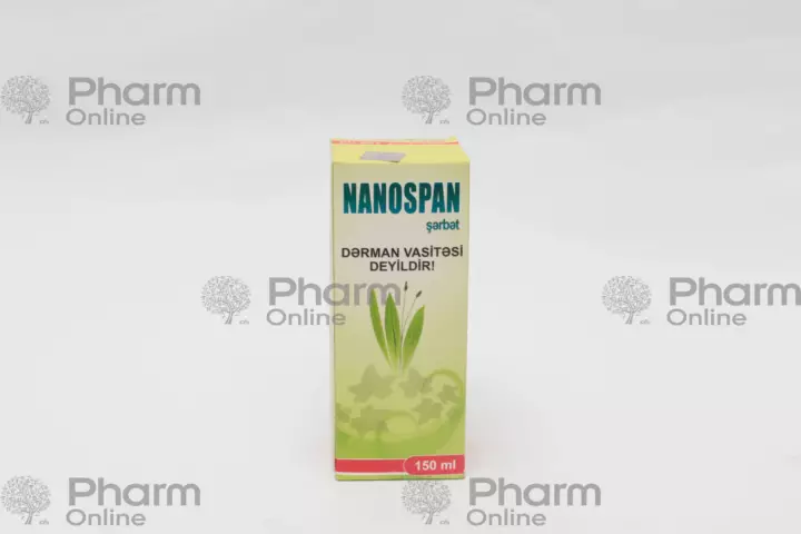 Nanospan 150 ml (Şərbət) (A Pharma saglik urunleri A.S) (Türkiyə)